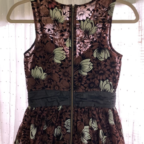 Chrysanthemum Anthropologie Fit & Flare Dress - Picture 9 of 10